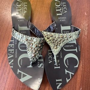 Luca Stefani Women’s Size 37 Flip Flop Sandals